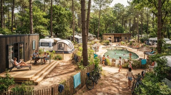 Optez pour un camping pas cher en Gironde cet été