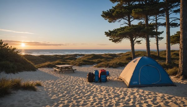 Explorer lacanau depuis un camping étoilé près de l'océan