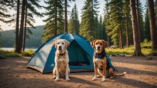 Les meilleurs campings pour partir en vacances avec votre chien